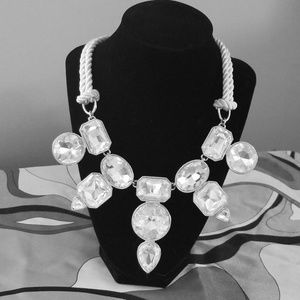 Large Rhinestone special piece necklace
